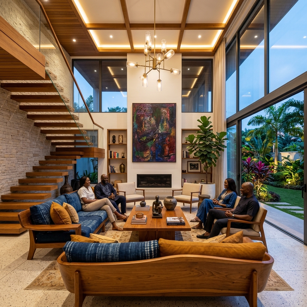 Luxury Nigerian Residence Interior